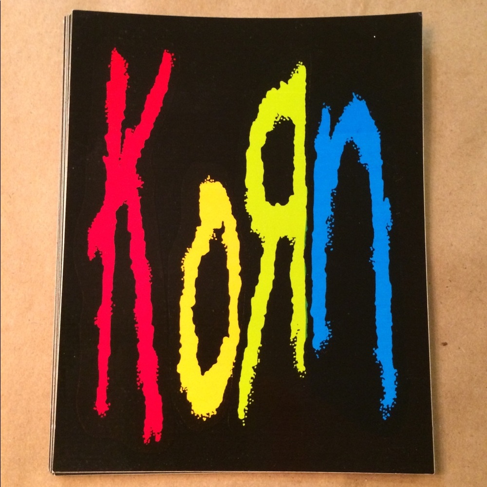 Vintage Korn Sticker